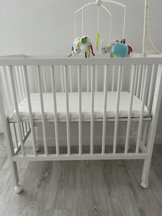 NINA 2 Бебешка кошара NEXT TO ME С МАТРАК 40X80 СМ MY BABY