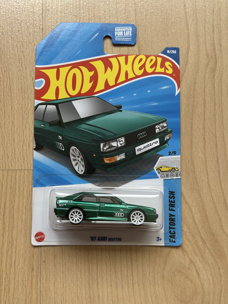 Hot Wheels ‘87 Audi quattro - Super Treasure Hunt
