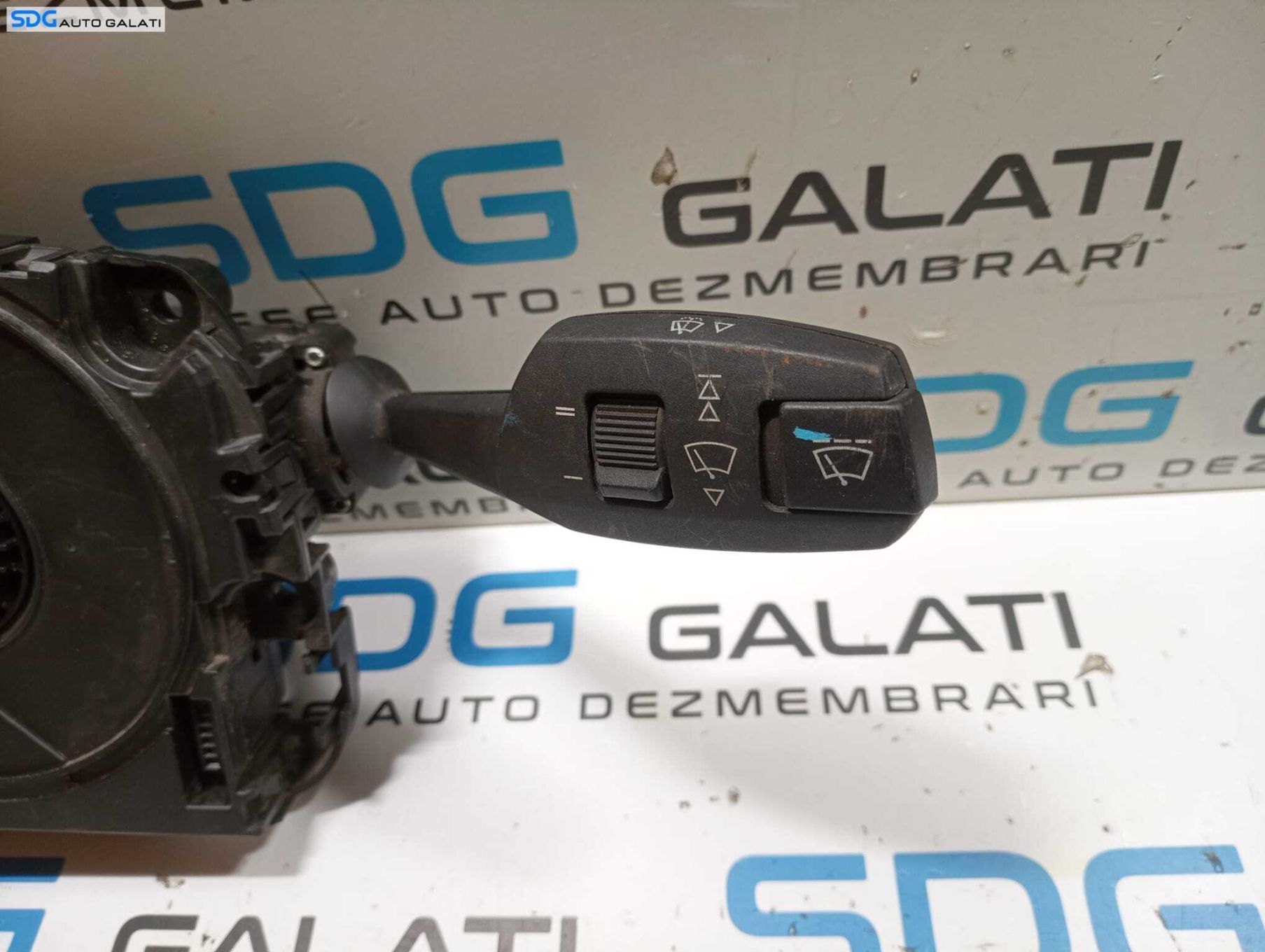Ansamblu Maneta Manete Semnalizare Faza Lunga Scurta Stergatoare BMW Seria 3 E90 E91 320 2004 - 2011 Cod 6962671-03 696267103 [M7239]