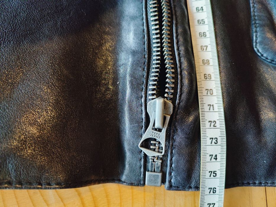 Мъжко оригинално кожено яке рокерия Pepe Jeans Хлл