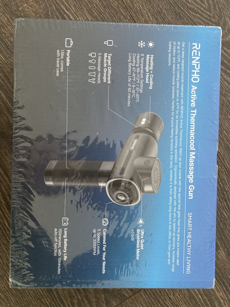 Aparat de masaj Gun Renpho Thermacool
