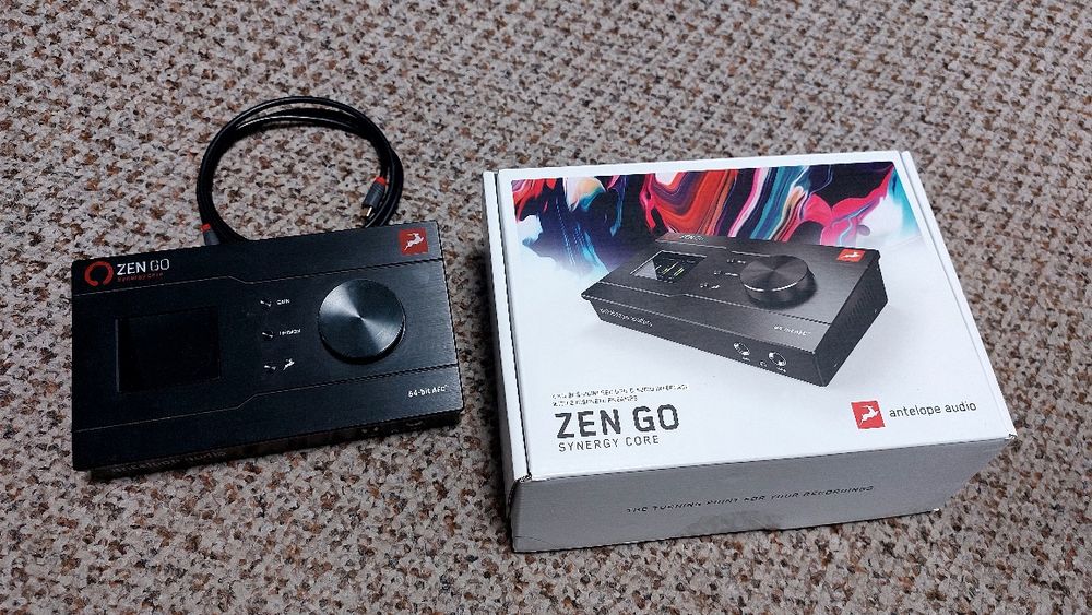 Продам звуковую карту Antelope ZenGo (Type-C) с цифровым аудио процесс