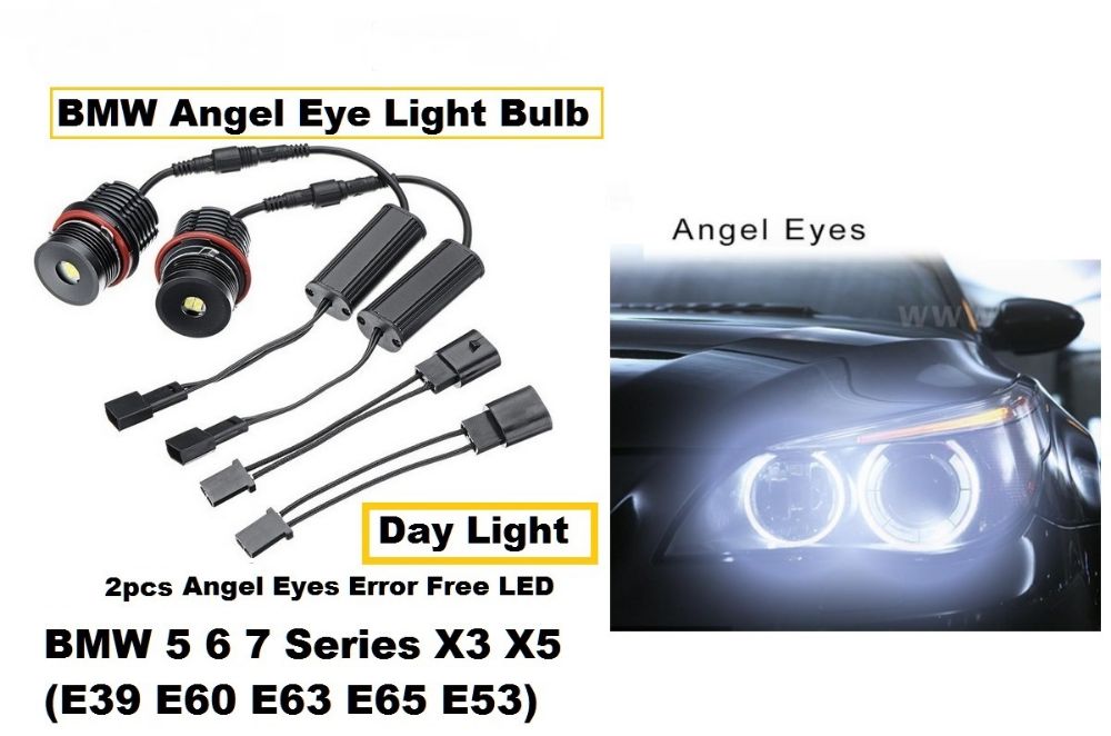 LED крушки за фабрични ангелски очи 80W за BMW E39 E53 E60 E63 Е83