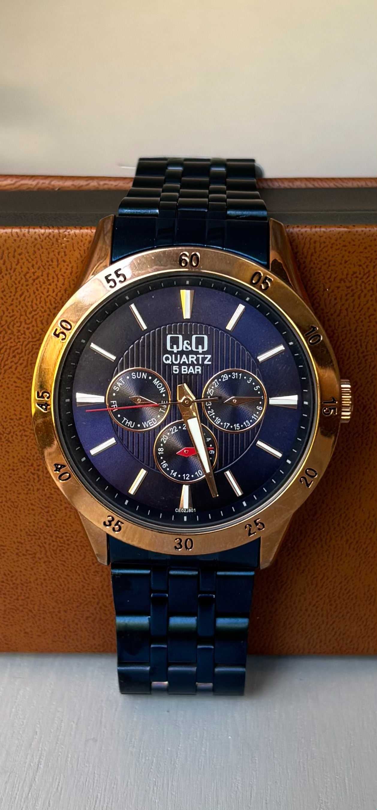 Мъжки часовник Q&Q Multi-Dial – CE02J801Y (чисто нов)