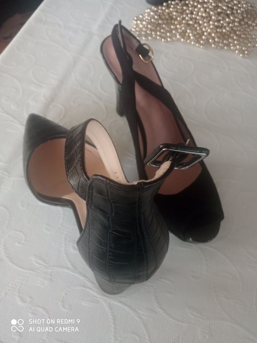 Pantofi negri dama mar 41