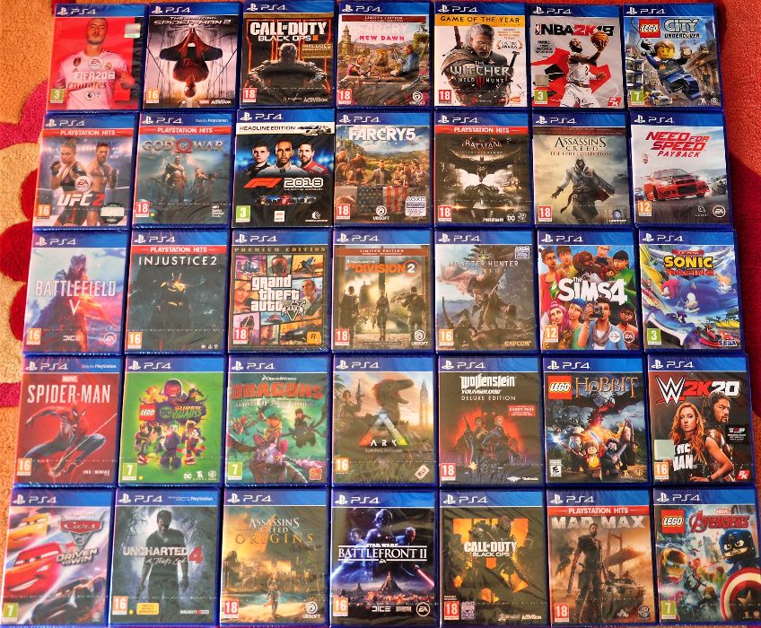 ps4 ps3 Crash GTA Star Wars Lego Skylanders Fifa NBA