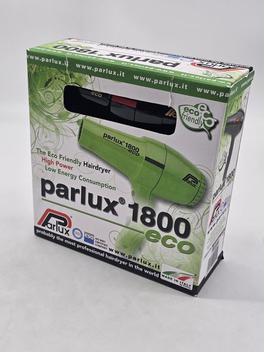 Uscator profesional de par Parlux 1800 Eco, 4 setari temperatura, 2 se