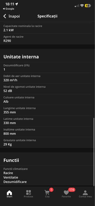 Aer conditionat portabil Tosot