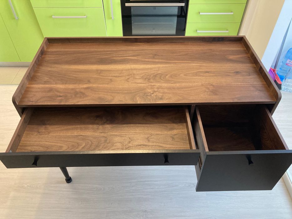 Birou nuc/negru Harvey Park - Mobexpert