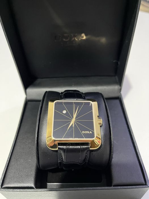 Ceas Doxa 351.30 Sapphire crystal Swiss made din otel inoxidabil — nou