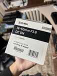 Sigma 18-50 новый