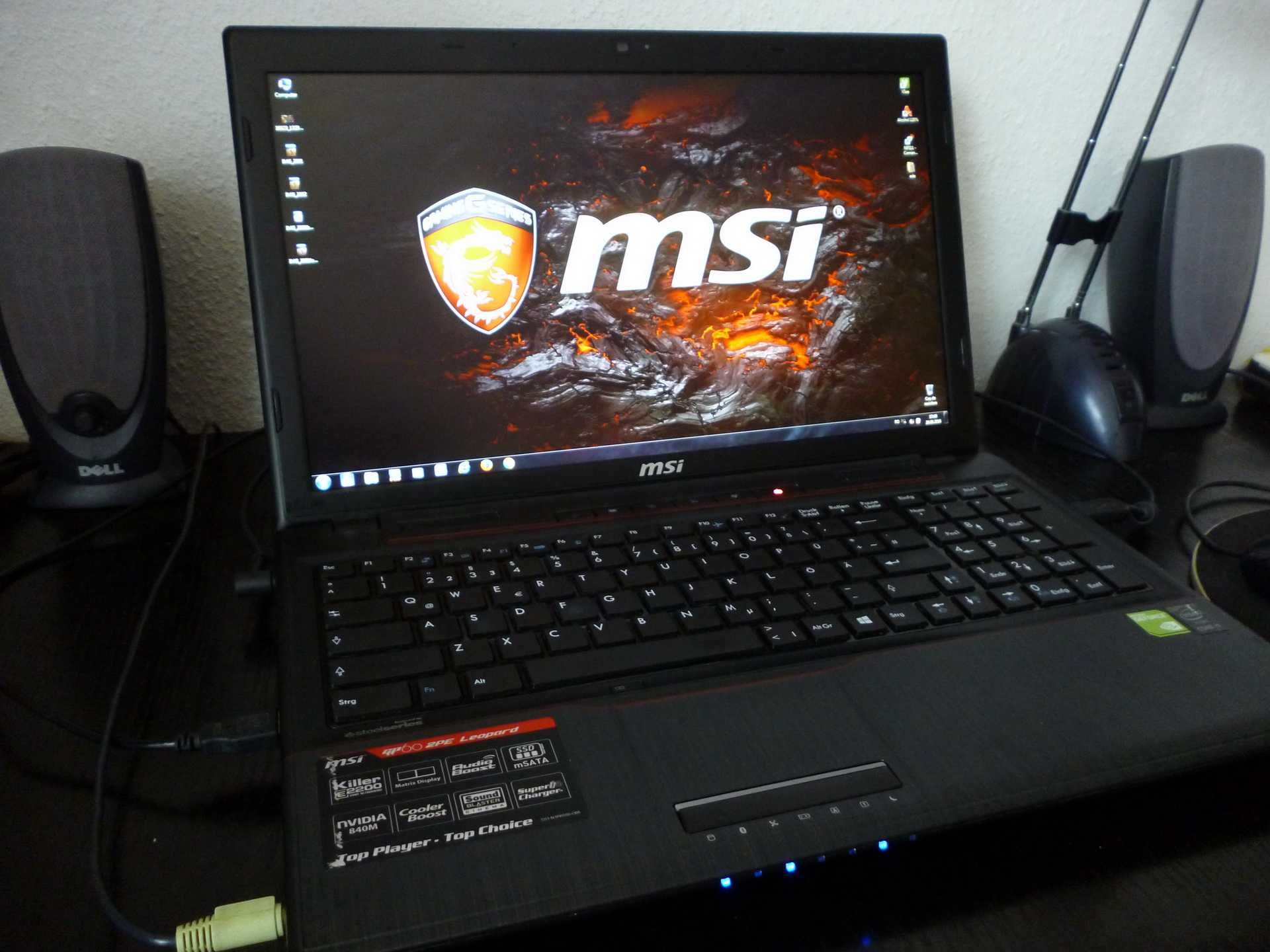 Laptop MSI, 16 GB ram, i5 la 3500 Mhz, ssd, 15,6