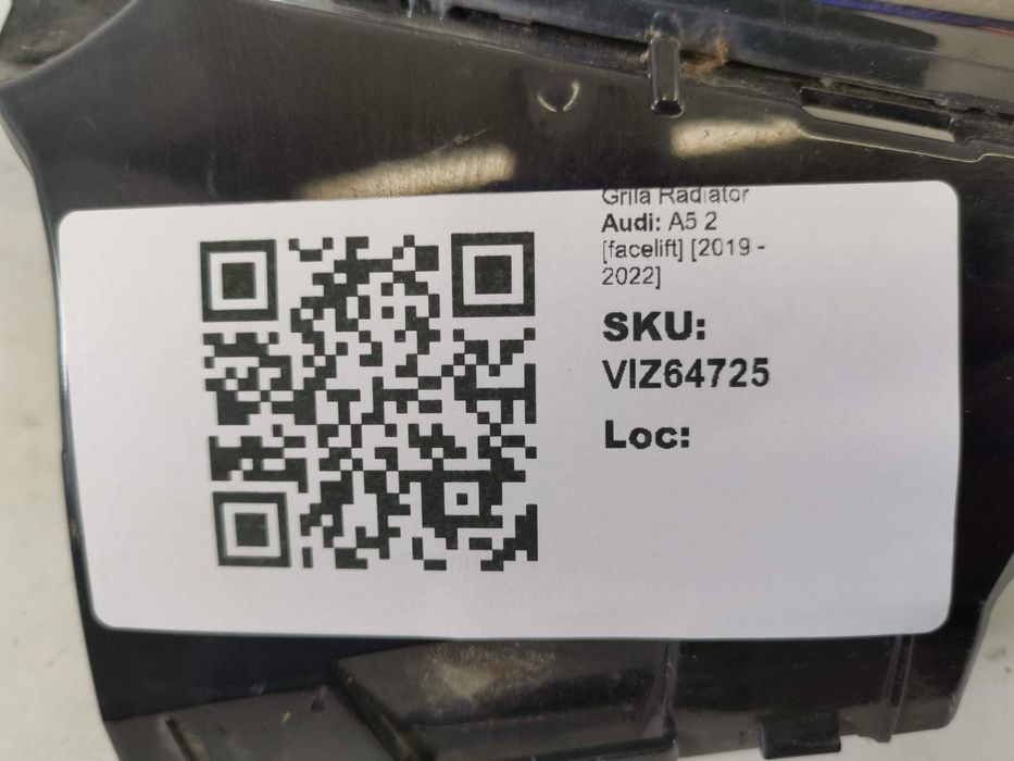 Радиаторна решетка Ауди А5 2 [фейслифт] Оригинална / Radiatorni reshet