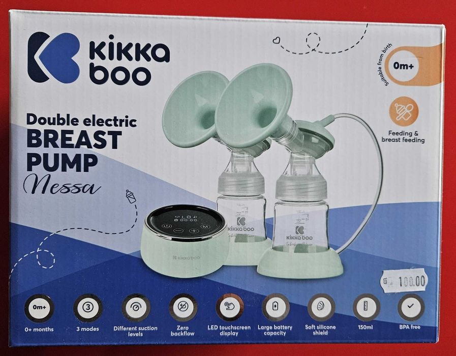 Двойна електрическа помпа за кърма Kikkaboo Nessa