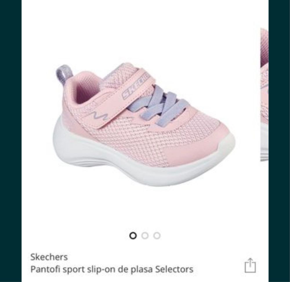 Skechers - Pantofi sport, marimea 21, roz - Noi