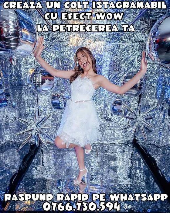 Arcada baloane aniversare Aranjamente baloane majorat/botez/zi nastere