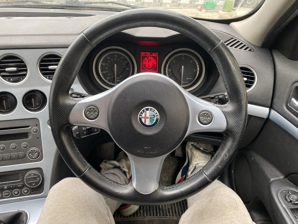 Interior Piele Neagra Alfa Romeo 159 Sedan