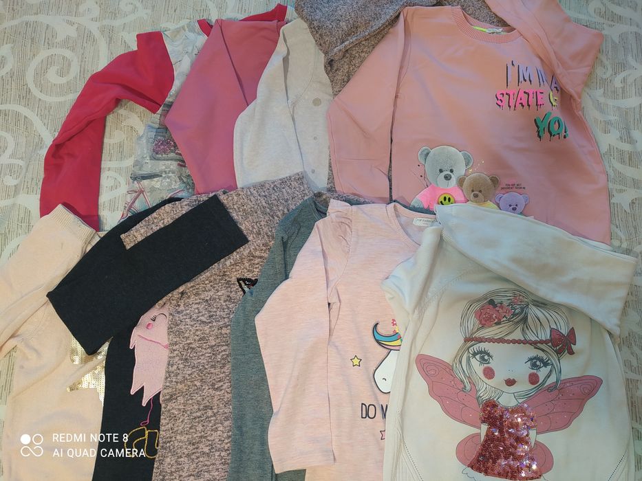 Страхотни блузки дълъг ръкав 7 г.