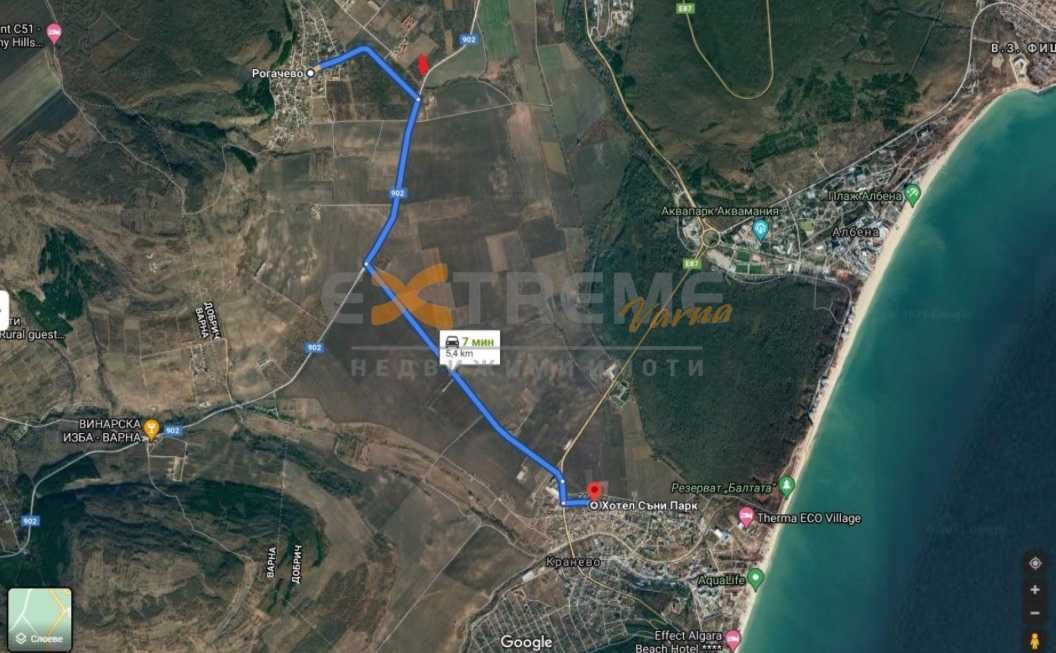 Продава се Парцел в с. Рогачево, Област Добрич - 2510 кв.м за 10 €/кв.м - Снимка #9