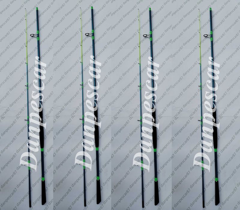 SET 4 Lansete WHITE AMUR 2.70m +4 Mulinete SAIMINO X4000 si 4 role fir
