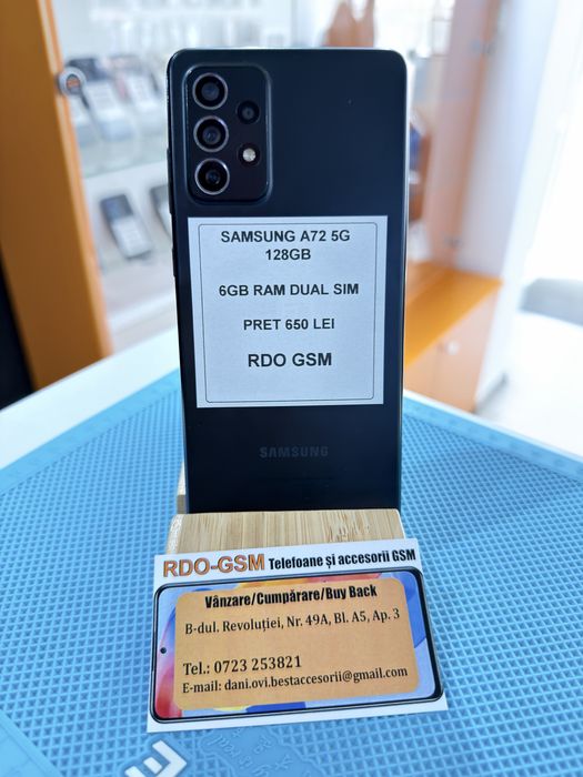 Samsung A72 128gb Dual Sim/Garantie