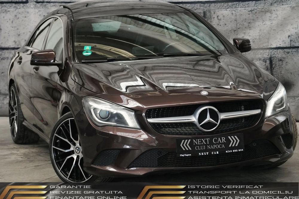 Mercedes-Benz CLA GARANTIE*RATE*REVIZIE*Automata*Trapa*Piele*Navi mare*Bixenon*Led*