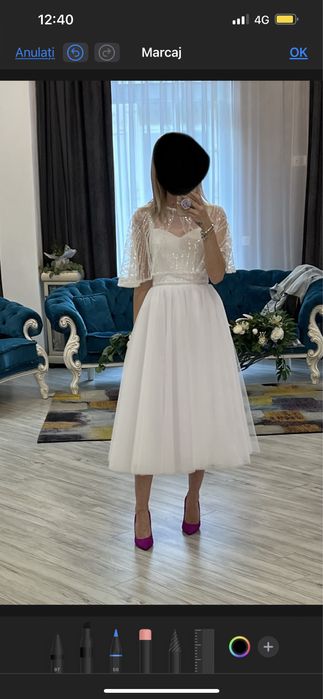 Rochie mireasa Ioana Calin