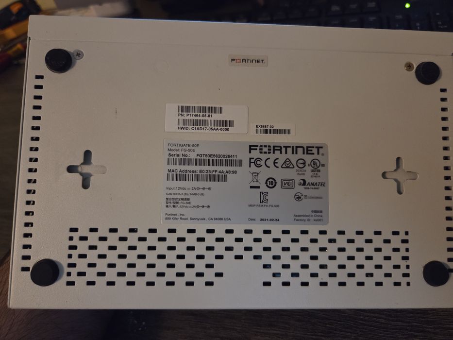 Router Fortinet Fortigate 50E