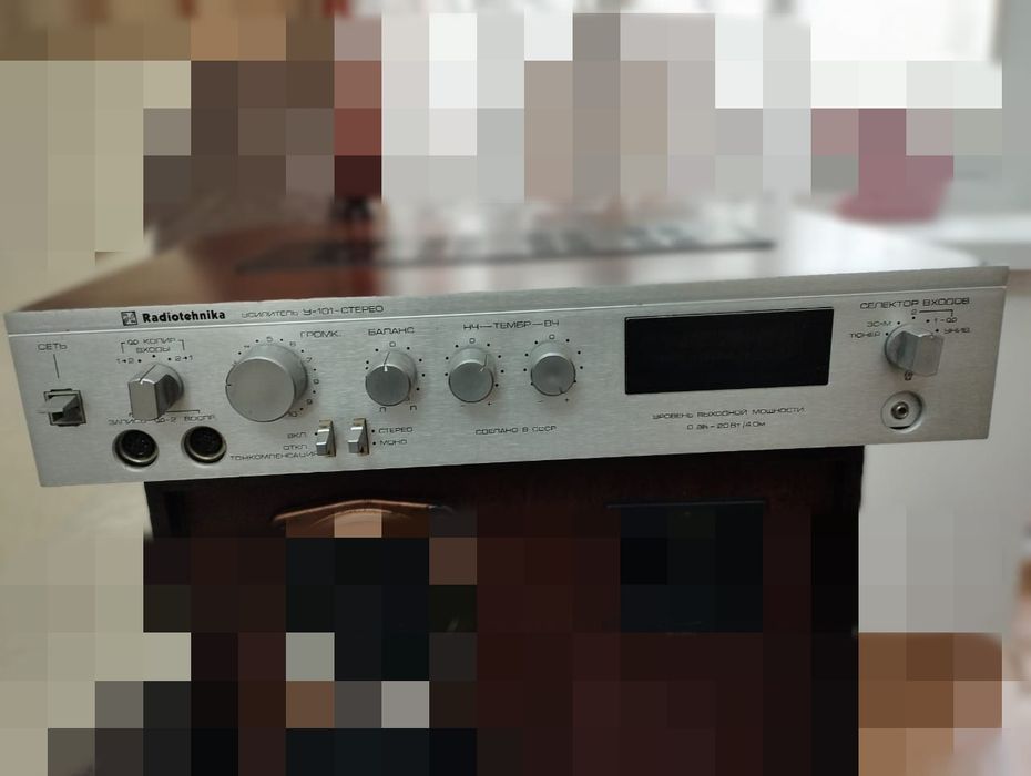 Усилитель Radiotehnika У101