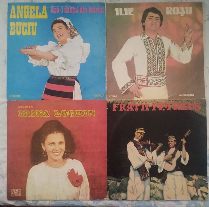 Discuri vinil populara,romanțe și cântece de petrecere