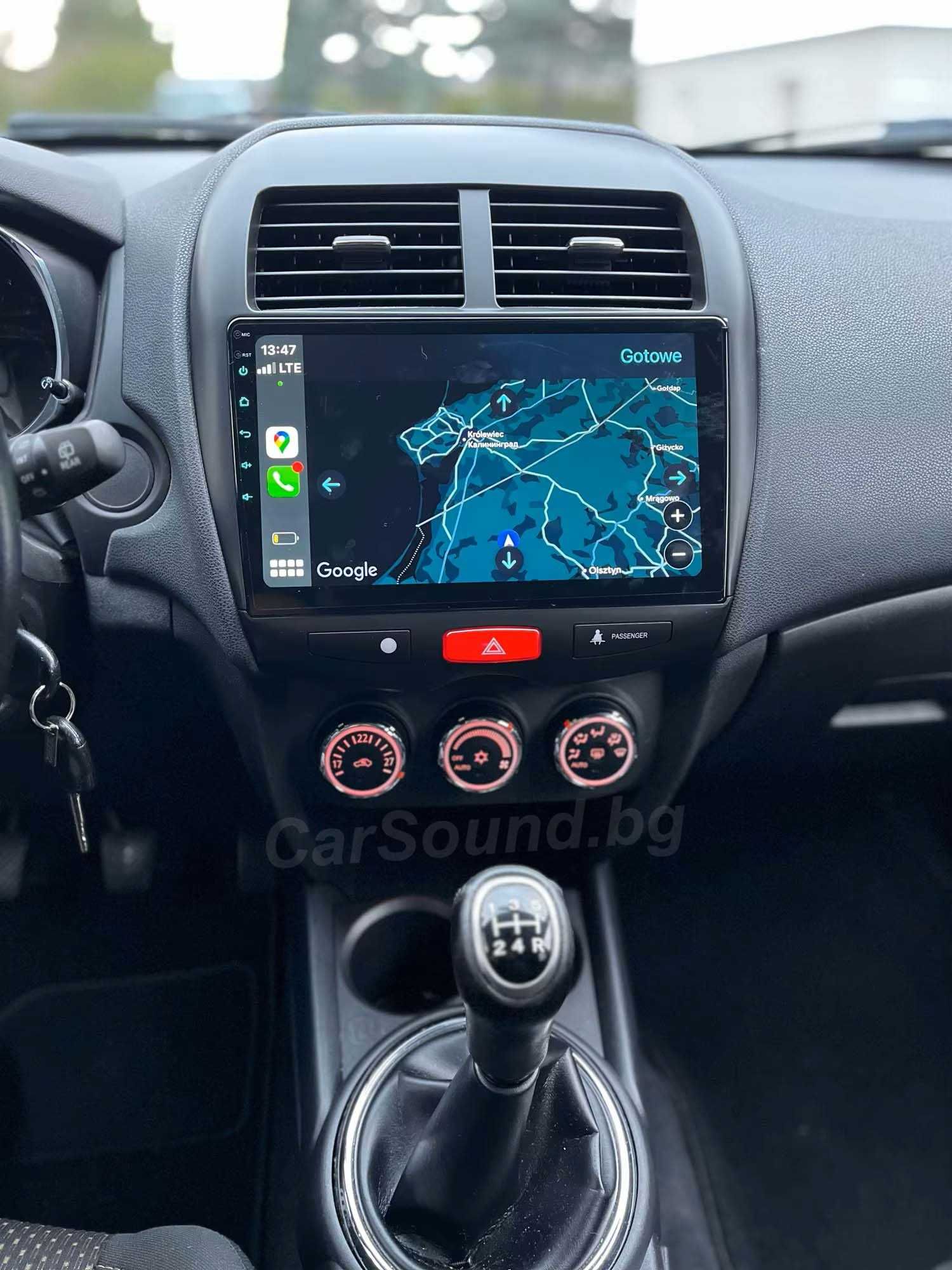 Mitsubishi ASX - 10.1" Android Мултимедия Мицубиши Навигация Андроид