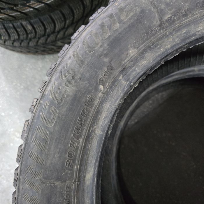 2x 205/55/16 M+S BRIDGESTONE Stare impecabila