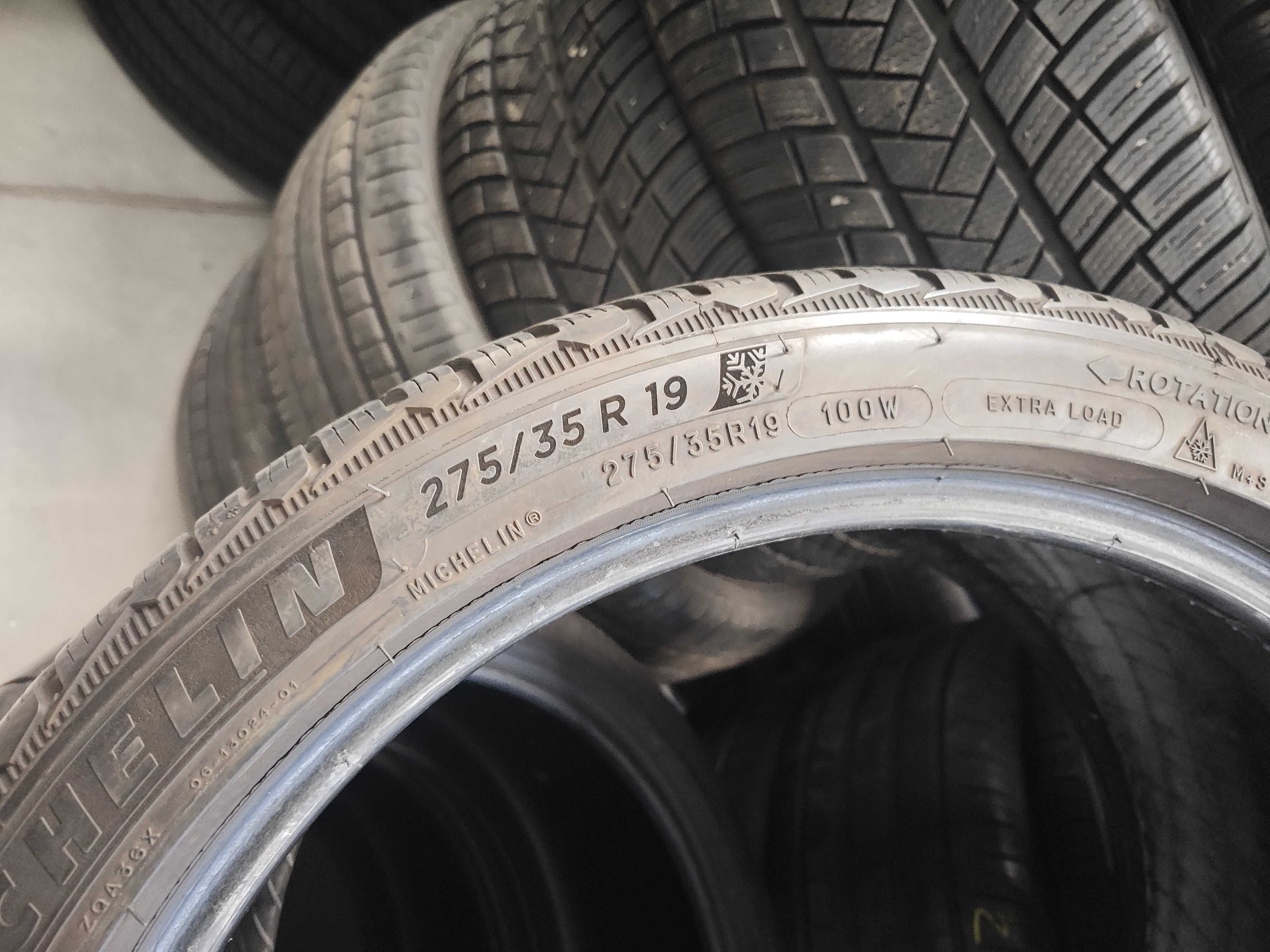 2бр.зимни гуми 275/35/19 Michelin