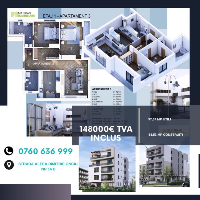 Apartamente Cu 2 Si 3 Camere Direct Propietar Zona Baba Novac-Kamsas