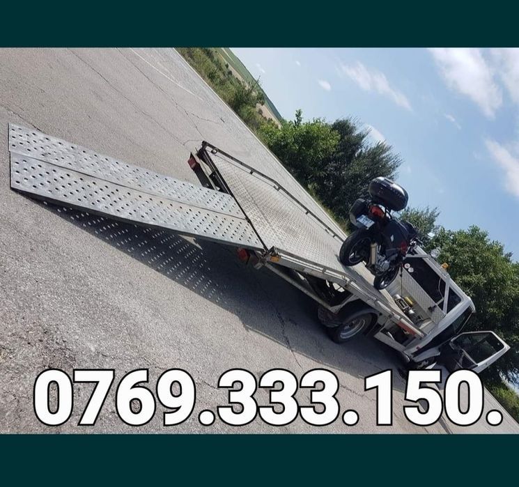 Tractări Auto oriunde în România,Bulgaria,Grecia,transport platforma