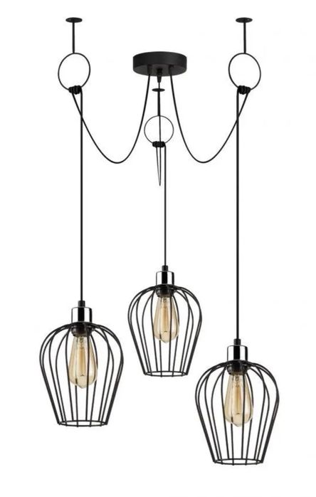 Lustra Opviq, Avery Three, metal, 100x100 cm