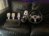 Vand set volan,pedale,schimbator logitech g25