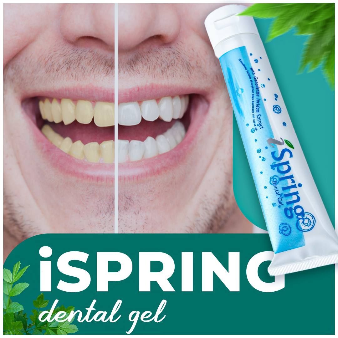 iSpring Dental Gel – Соғлом тишлар ва заиф милклар учун! Доставка бор.