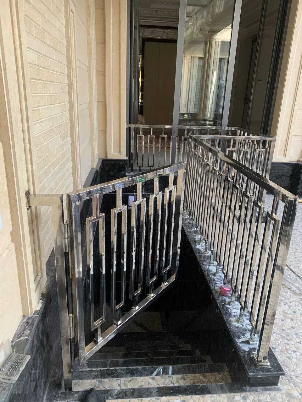Перила из нержавейка