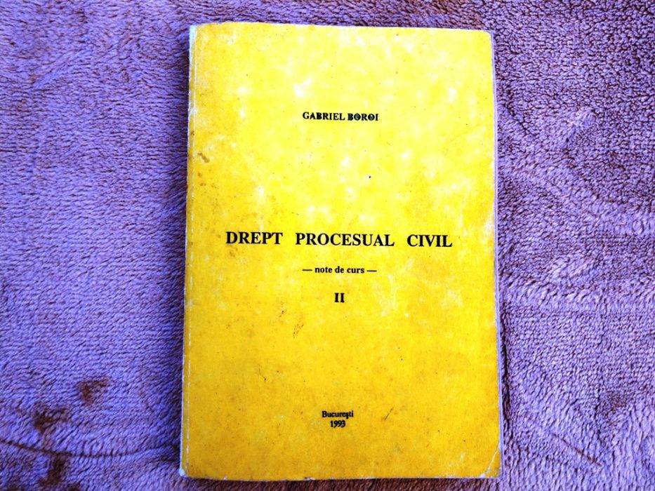 Drept Procesual Civil - Note de curs - Vol. II