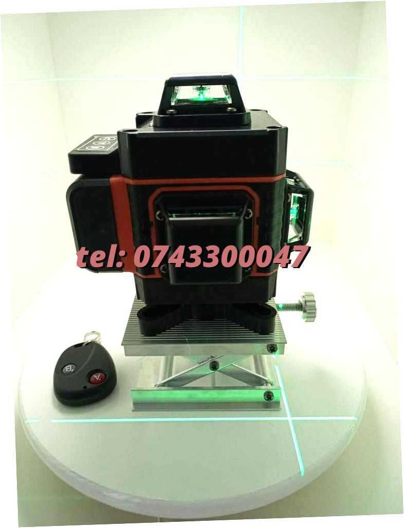 New Ultimul Model  Nivela Laser Ldvian 16 Lini 4d Raza Verde