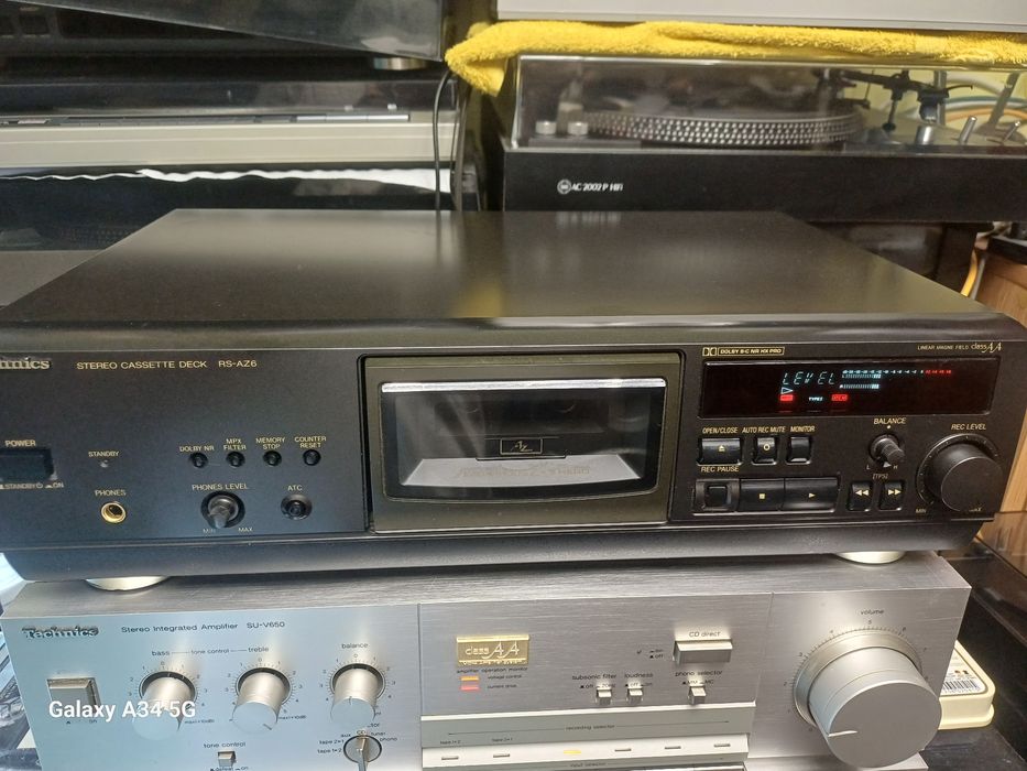 Technics rs AZ6 AmorphousZ  3 Head stereo deck