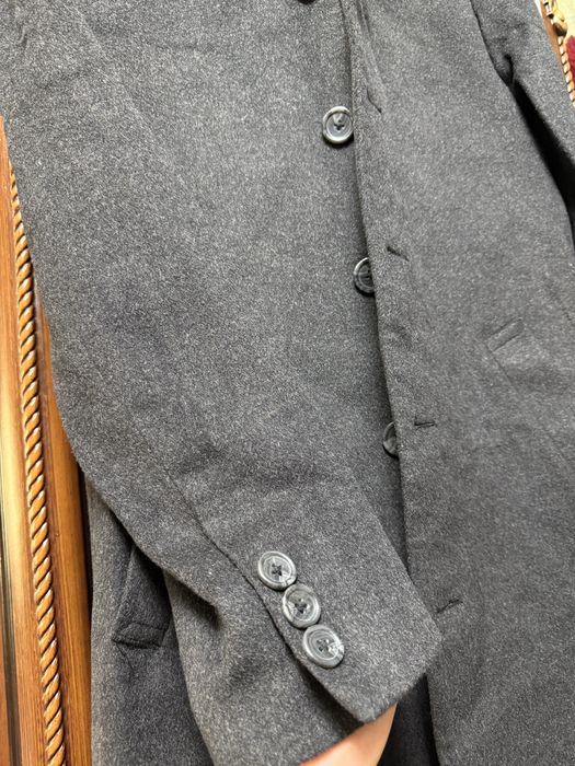 Мужское шерстиное пальто на зиму