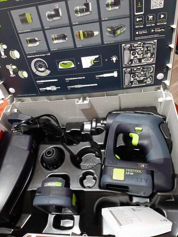 Продавам FESTOOL CXS 12 2.5