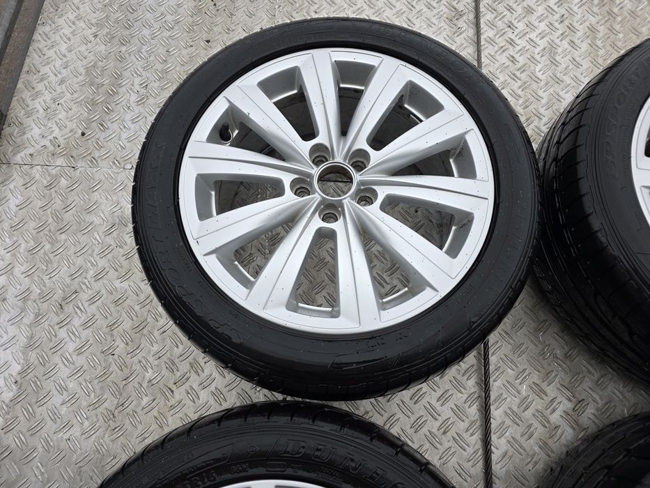 Roti 5x100 Polo,Fabia,Ibiza 215 45 R16 jante originale polo 6R