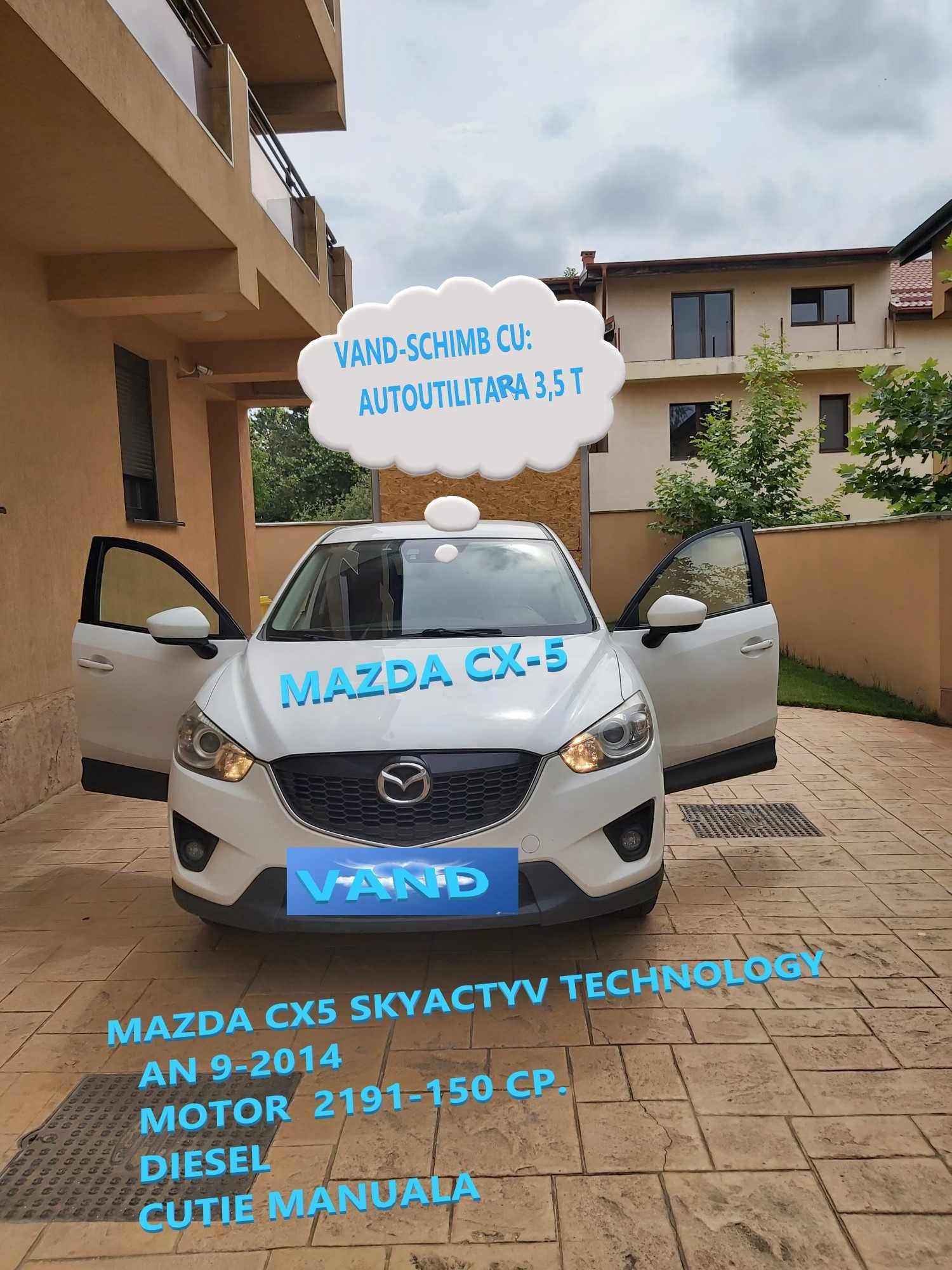 Mazda CX 5 Skyactiv 2.2-150 CP