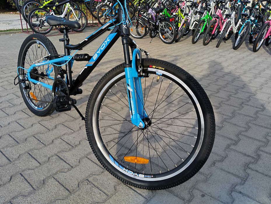 BYOX Велосипед 24" ADVENTURA син