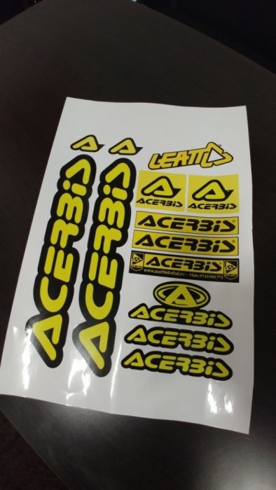 REDUCERE Stickere Acerbis A3 sticker moto enduro ktm