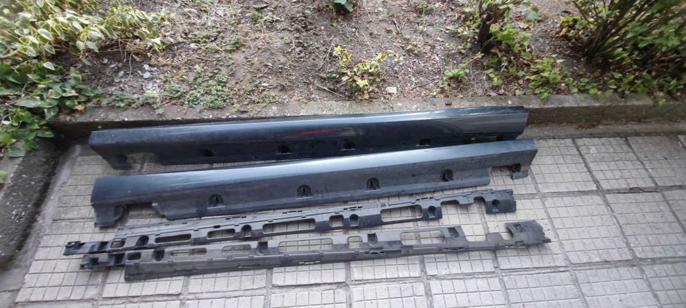 Оригинални прагове AMG line Mercedes ML W166 2014г.