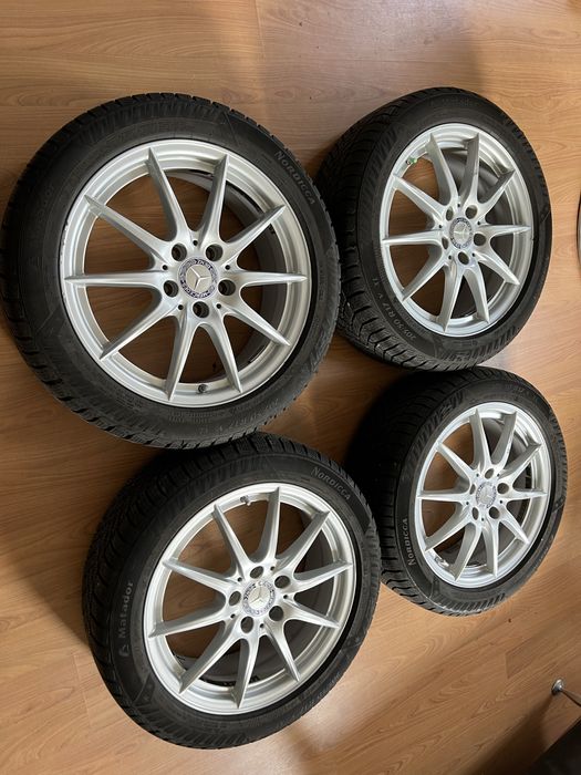 Set jante iarna A class W176 Matador 205 50 17 XL+Senzori